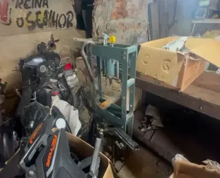 Base do CV usada para desmanche de motos roubadas é fechada