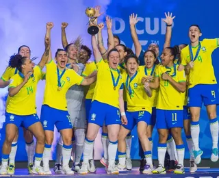 Brasil dá show e conquita a primeira Copa do Mundo de Futsal Feminino