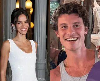 Bruna Marquezine é flagrada dando beijão em Shawn Mendes; veja foto