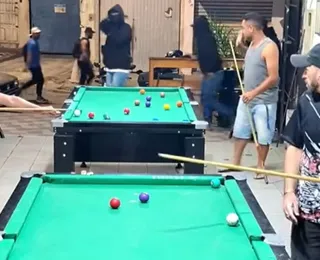Campeonato de sinuca em bar é interrompido por assalto