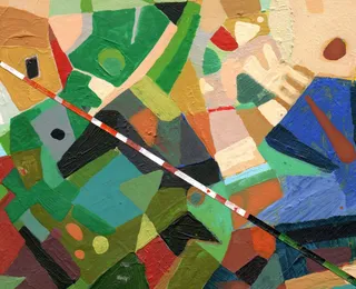 Capoeira vira pintura em exposição gratuita no Rio Vermelho