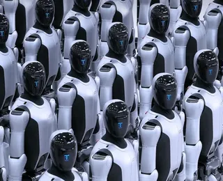 China começa a usar robôs humanoides na patrulha de fronteiras