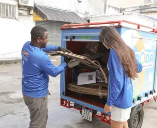 Coleta seletiva móvel vira sucesso e ganha mais tempo em Salvador