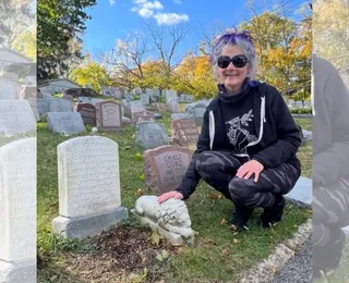 Conheça histórias de pets eternizados em cemitérios; veja fotos