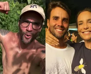 Daniel Cady aparece sem camisa após divórcio com Ivete Sangalo