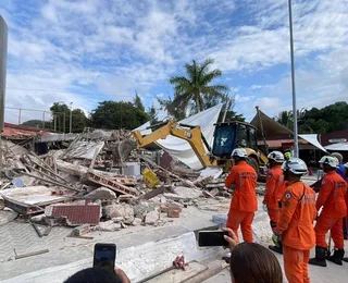 Explosão na orla de Madre de Deus destrói complexo de barracas