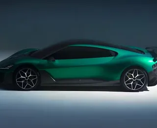 Fabricante de aspiradores apresenta superesportivo elétrico de 2000 cv