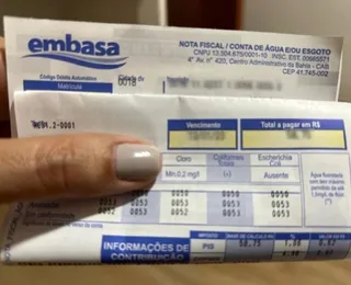Faturas de água sofrem alterações na Bahia; entenda