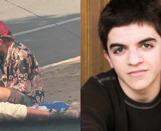 Imagens revelam ex-ator mirim vivendo em situação de rua; veja