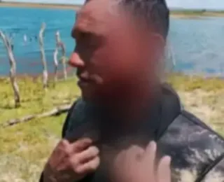 Jacaré ataca homem durante banho de rio na Bahia