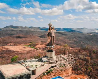 Nova estátua no Nordeste supera Cristo Redentor e vira marco da fé