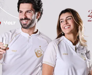 Novo manto: Vitória apresenta camisa especial de Réveillon