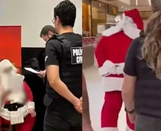 Papai Noel é preso por estupro enquanto trabalhava em shopping