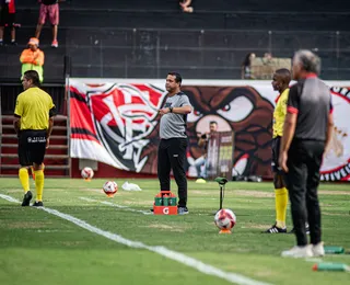 Rodrigo Chagas dá recado à equipe alternativa do Vitória após estreia