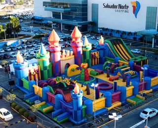 Saiba quanto custa para brincar no maior parque inflável em Salvador
