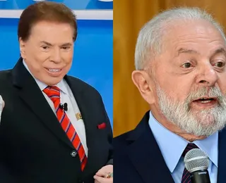 Silvio Santos chorou com discurso de Lula durante programa ao vivo