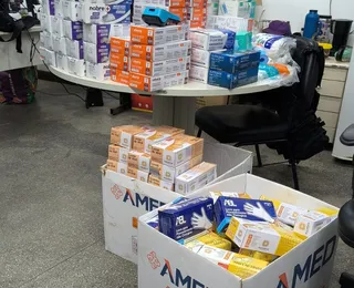 Suspeitos de desviar e vender itens de saúde são presos em Salvador