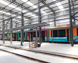 VLT de Salvador alcança 50% de execução no Trecho 1