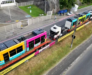 VLT de Salvador: primeiro trem poderá levar até 400 passageiros