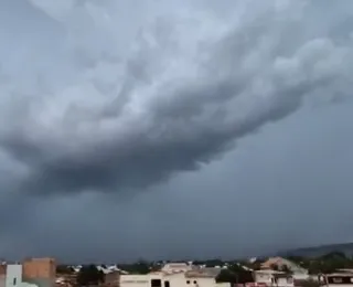 Ventania provoca redemoinho no oeste da Bahia; veja