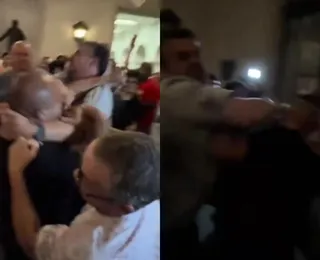 Vídeo: ato do 8 de janeiro termina em briga e camisa rasgada