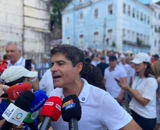 ACM Neto participa da Lavagem do Bonfim e fala sobre futuro da Bahia
