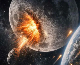 Apagão global? Terra será impactada após choque de asteroide na Lua