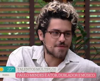 Apresentadora comete gafe com ator de Três Graças: "Não sou eu"