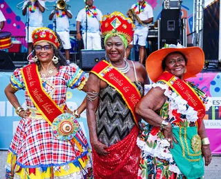 Baile no Pelourinho elege corte da terceira idade para o Carnaval