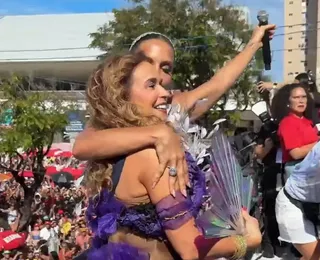 Daniela Mercury se emociona com homenagem de Ivete: "O axé está aqui"