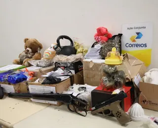 Delivery? Operação apreende drogas e armas de fogo nos Correios