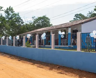Escola é reinaugurada na zona rural de Santo Amaro