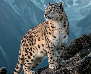 Jovem é atacada por leopardo-das-neves após tirar selfie com animal