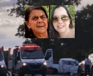 Mãe e filha morrem em acidente na BR após veículo capotar