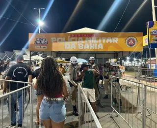 Mica Lauro: facas, drogas e apreensões no primeiro dia de festa