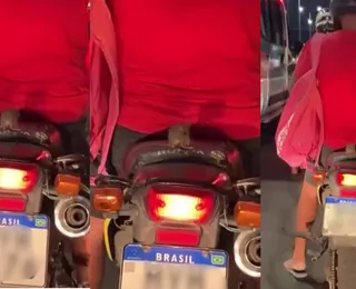 Moto-táxi animal: rato é flagrado “pegando carona” em moto no Ceará