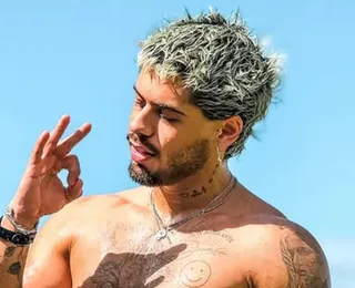 Ousadia: Zé Felipe agita a internet ao postar foto totalmente nu