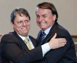 Tarcísio reafirma pré-candidatura e agenda visita a Bolsonaro
