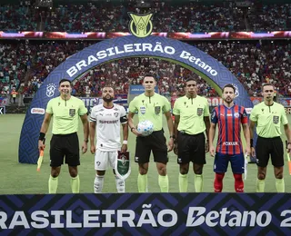 "Vai ser difícil ganhar com ele em campo", Ceni detona árbitro de Bahia x Flu