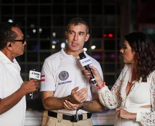 Werner destaca ações de segurança no Carnaval em transmissão do A TARDE