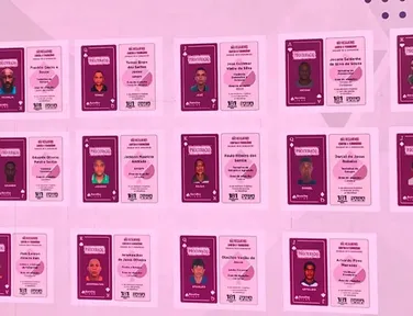 Conheça os 16 homens que integram o novo Baralho Lilás da SSP - Imagem