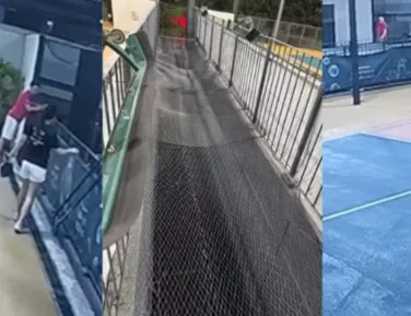 Homem pula em vão para recuperar bola e morre ao cair dez metros - Imagem