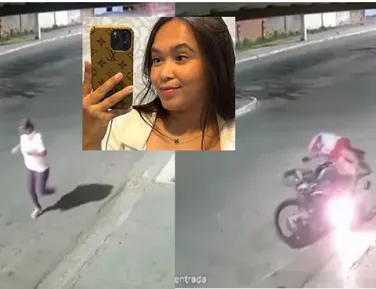 Mulher atropelada por jovem durante 'grau' com moto tem perna amputada - Imagem