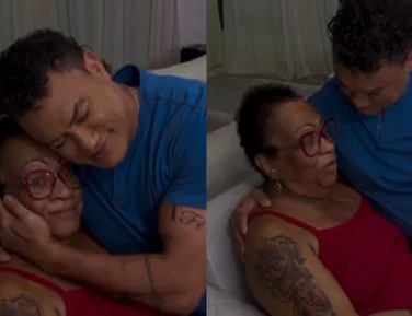 Popó lamenta ao anunciar a morte da mãe: "Meu eterno amor" - Imagem