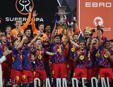 Raphinha decide, Barcelona vence o Real e é bicampeão da Supercopa - Imagem