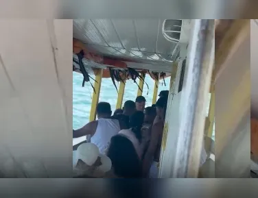 Vereadores se envolvem em briga durante festa no mar - Imagem