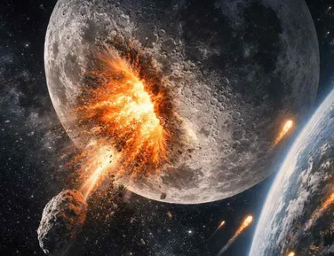 Apagão global? Terra será impactada após choque de asteroide na Lua - Imagem