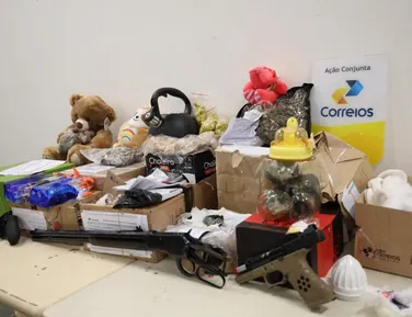 Delivery? Operação apreende drogas e armas de fogo nos Correios - Imagem