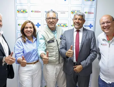 Jerônimo cumpre agenda para destravar investimentos em saúde - Imagem