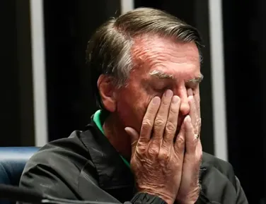 Michelle revela estado de saúde de Bolsonaro após mal-estar na Papudinha - Imagem